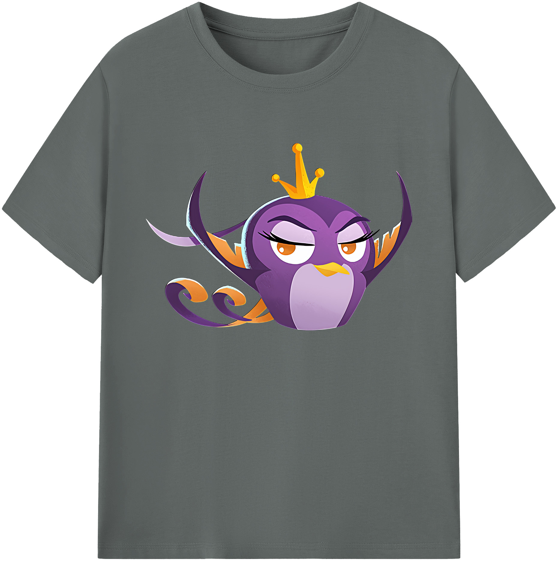 （画像用） Angry Birds アングリーバード 綿100％ メンズ半袖Tシャツ｜肌触りやわらか＆通気性